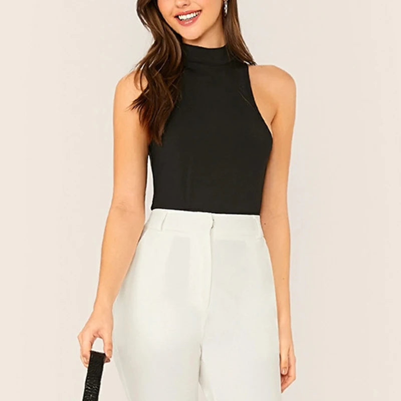Nola Fitted Sleeveless Jumpsuit