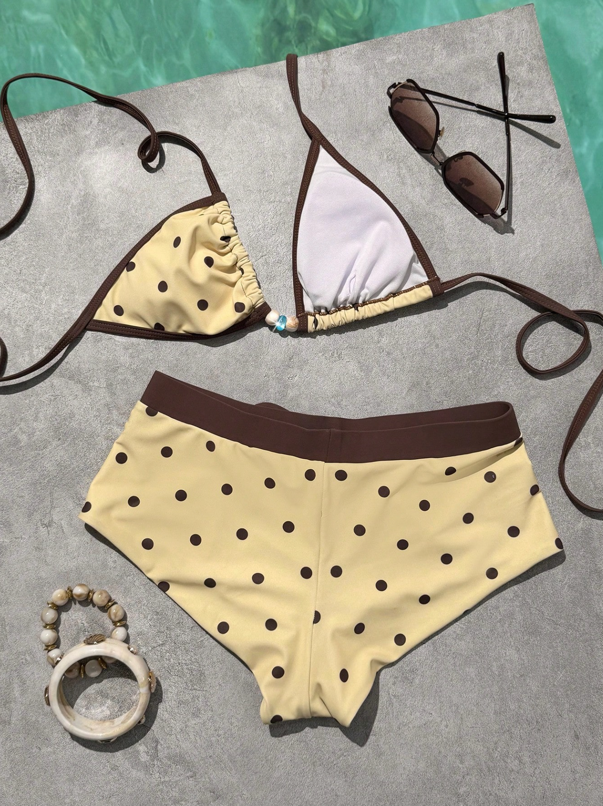 Triangle Top & Boy Shorts Bikini