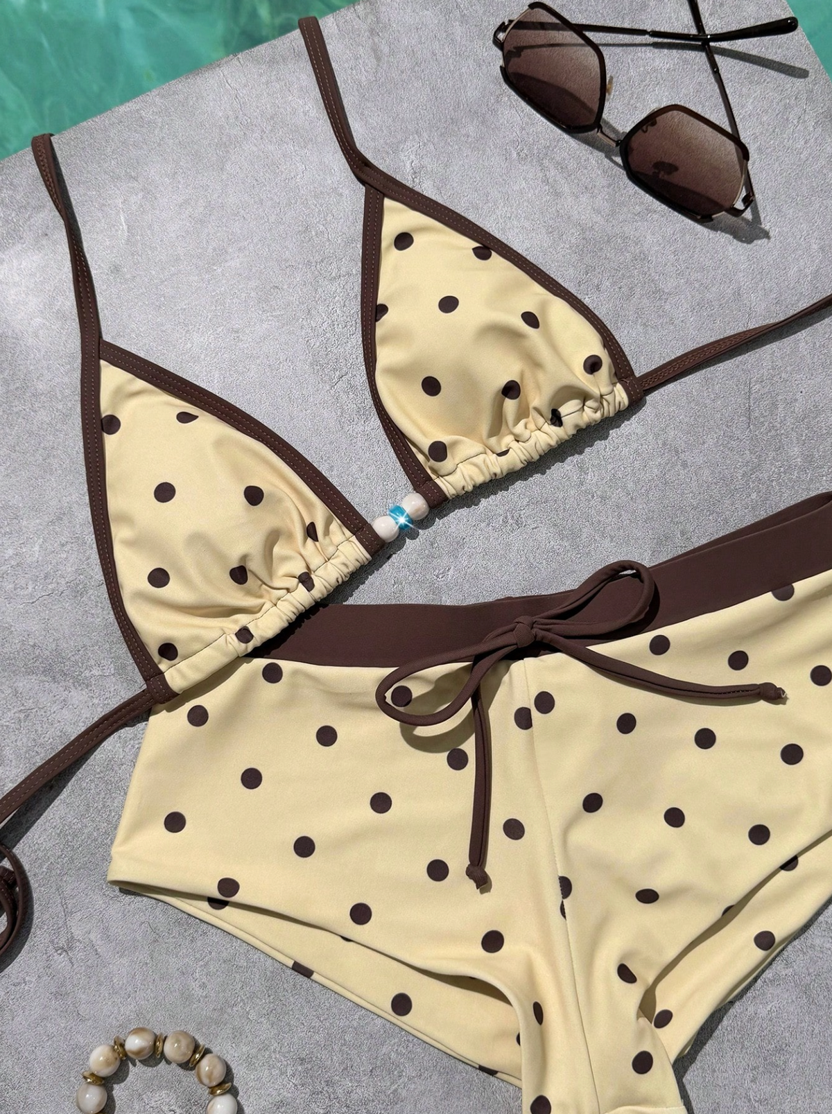 Triangle Top & Boy Shorts Bikini
